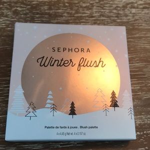 Sephora “ winter flush” blush palette